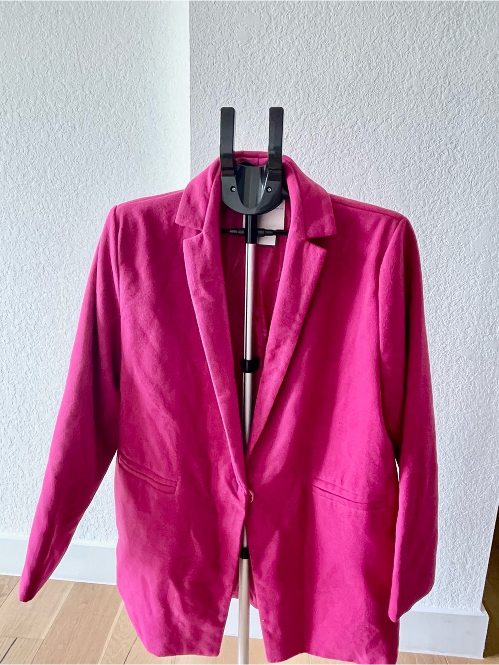 Goodnight Macaroon Vibrant Hot Pink Blazer Jacket